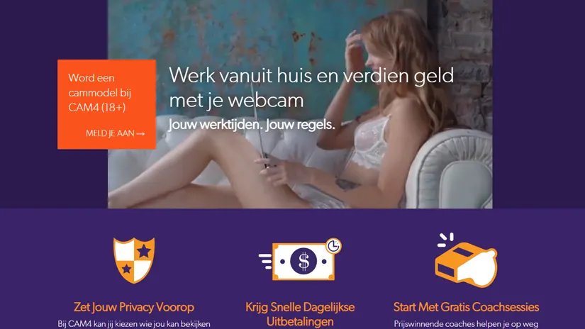 Cam4 webcam model worden